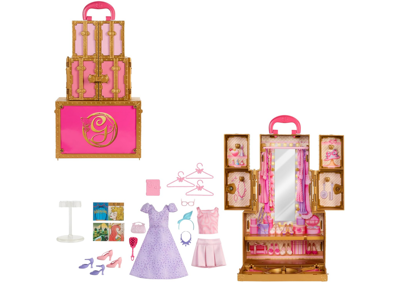 Universal Pictures’ Wicked Glinda’s Glamorous Closet with Accessories New