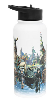 Universal Studios How To Train Your Dragon "This is Berk" Travel Bottle New Tag