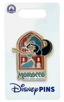 Disney Parks Princess Jasmine Epcot World Showcase Morocco New With Card
