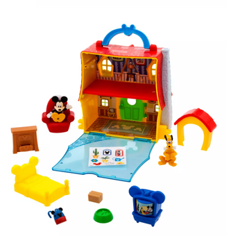 Disney Parks Mickey Mouse House Play Set Toy New With Tag