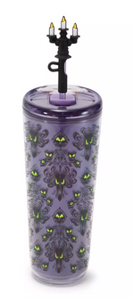 Disney Parks Haunted Mansion Wallpaper Starbucks Travel Tumbler New With Tag