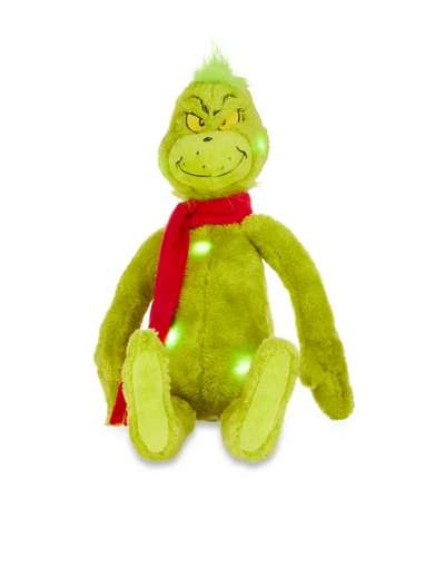 Dr Seuss' The Grinch Who Stole Christmas Grinch Plush with Lights New with Tag