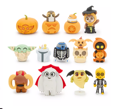Disney Parks Star Wars Vinyl Figures Halloween Countdown Calendar 13-Piece New