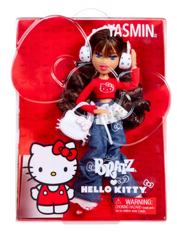 Bratz x Hello Kitty Yasmin Sanrio Fashion Doll with Accessories Toy New With Tag