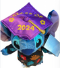 Disney Parks Stitch Graduation Class of 2024 Plush New With Tag