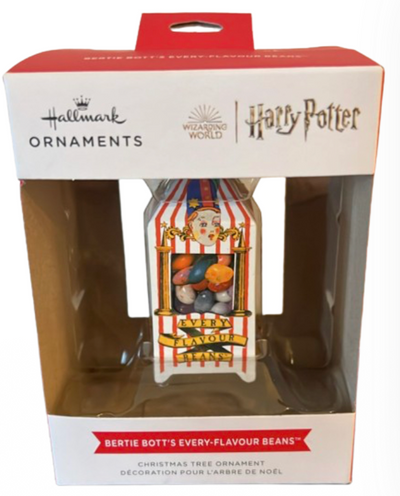 Hallmark Harry Potter Bertie Bott's Beans Christmas Ornament New With Box