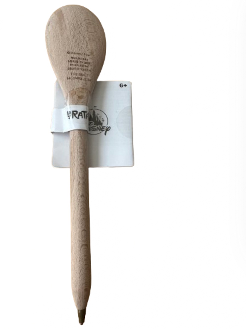 Disney Parks Ratatouille Chef Remy Wooden Spoon Shaped Pen New with Tag