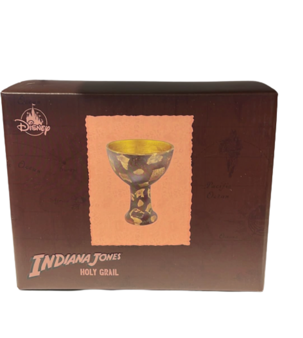Disney Parks Indiana Jones and the Last Crusade Replica Ceramic Grail New w Box
