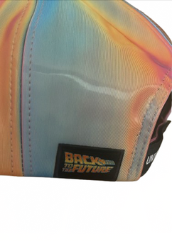Universal Studios Back To The Future II Marty McFly Holographic Flatbill Hat Cap