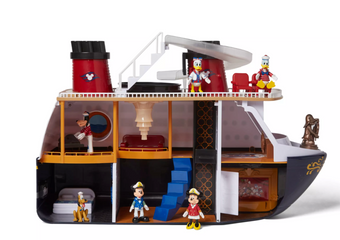 Disney Parks Disney Cruise Line Mickey Minnie Pluto Ship Playset New With Tag