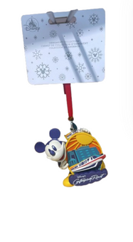 Disney Parks Contemporary Resort Mickey Monorail Christmas Ornament New