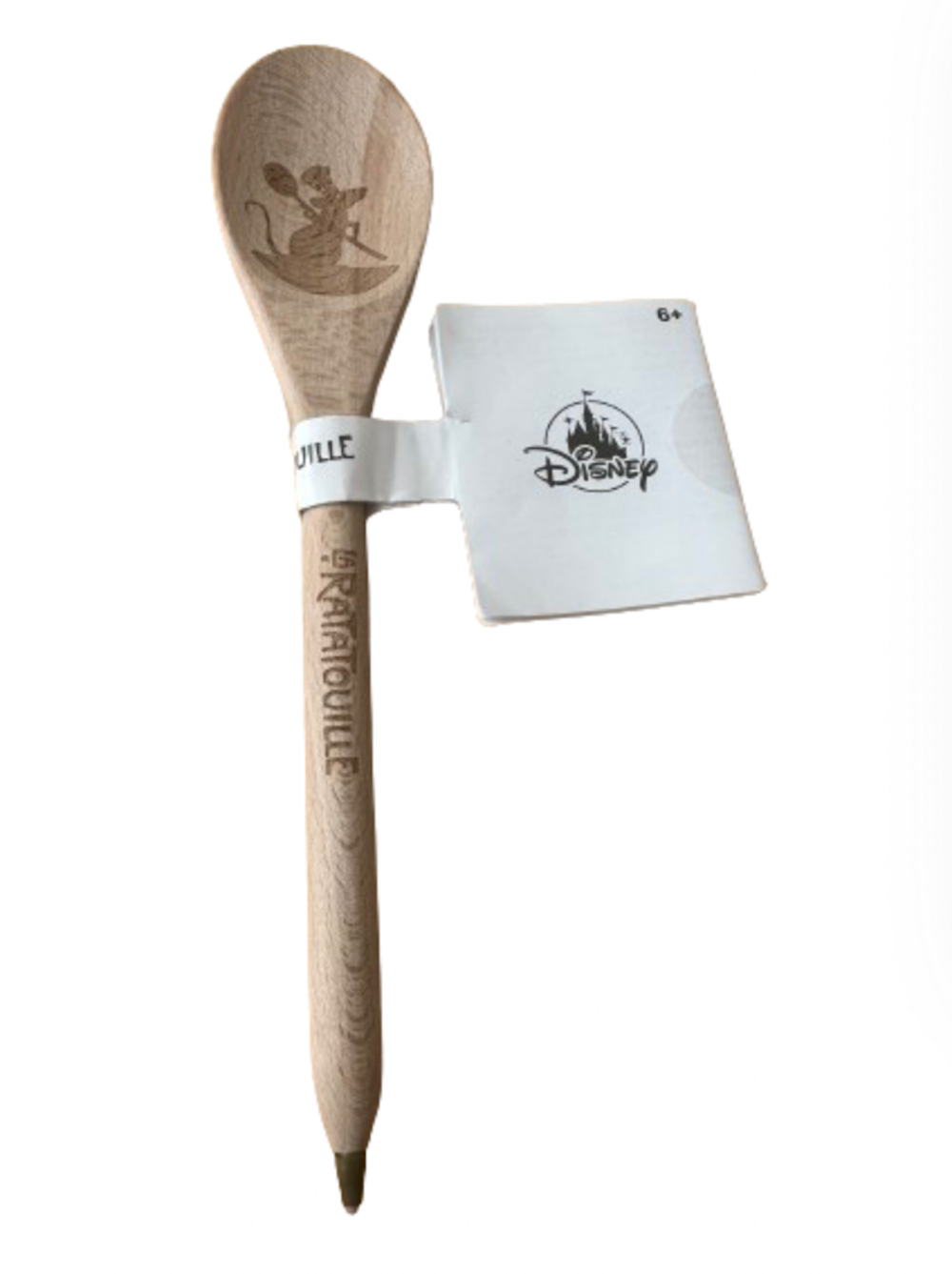 Disney Parks Ratatouille Chef Remy Wooden Spoon Shaped Pen New with Tag