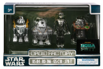 Disney Parks Droid Factory The Book Of Boba Fett Set Star Wars New With Tag