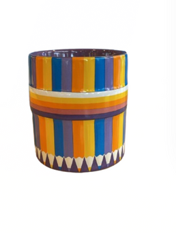 Disney Parks Epcot Festival of Arts 2024 Figment Ceramic Pencil Holder New