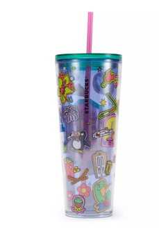 Disney Parks WDW Hollywood Studios Starbucks Tumbler Mystery Pin Blind Pack New