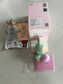 Pop Mart Labubu The Monsters Lazy Yoga Zone Out Figure USA SELLER New with Box