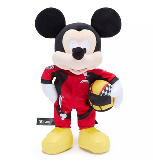 Disney 2026 x Formula 1 Mickey with Racing Suit Special Edition Plush New w Box