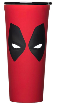 Disney Parks Marvel Corkcicle Deadpool Insulated Tumbler With Lid New With Tag