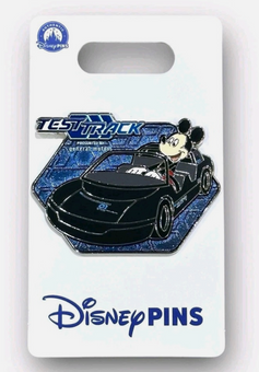 Disney Parks Epcot Test Track Ride Open Edition Pin New With Card