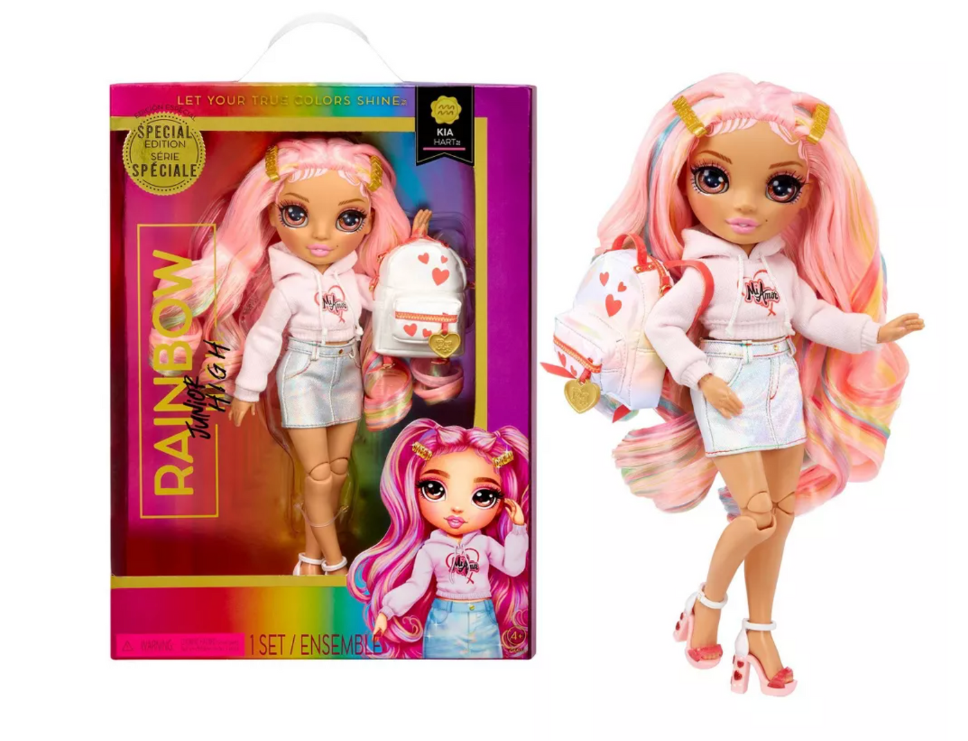 Toy Rainbow High Junior High Special Edition Doll- Laurel De'Vious