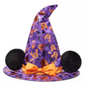 Disney Parks Halloween 2023 Minnie Witch Purple Pumpkin Hat for Kids New w Tag