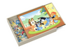 Bluey 5-Pack of Jigsaw Wood Puzzles New in Storage Box