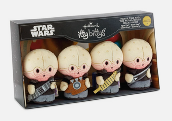Hallmark itty bittys Star Wars Figrin D'an and Modal Nodes Collector Set New