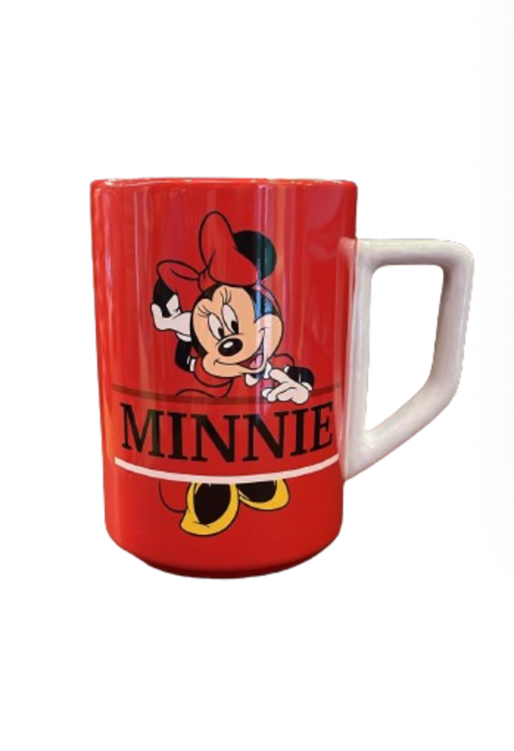 Disney Parks Walt Disney World Minnie Red Ceramic Coffee Mug New