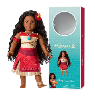 American Girl Disney Princess Moana 2 Doll 18 inch New with Box