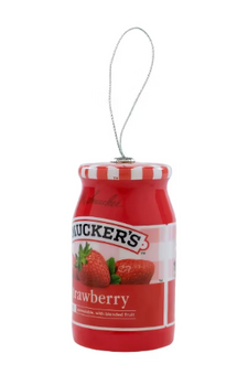 Smucker Strawberry Jam Christmas Tree Ornament New With Tag