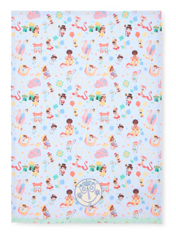 Disney It is a Small World Character Tea Towel New