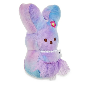 Peeps Peep 6" Plush Scented Marshmallow Bunny Blue with Tutu New with Tag