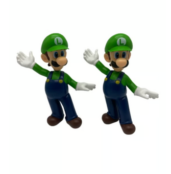 Nintendo Super Mario Bros Luigi Vinyl Set of 2 New
