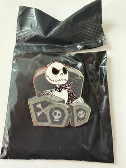 Disney Parks 2024 Jack Tombstones Nightmare Before Christmas Mystery Pin New