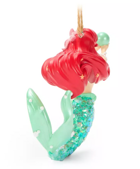 Disney Parks Ariel Figural The Little Mermaid Christmas Ornament New With Tag