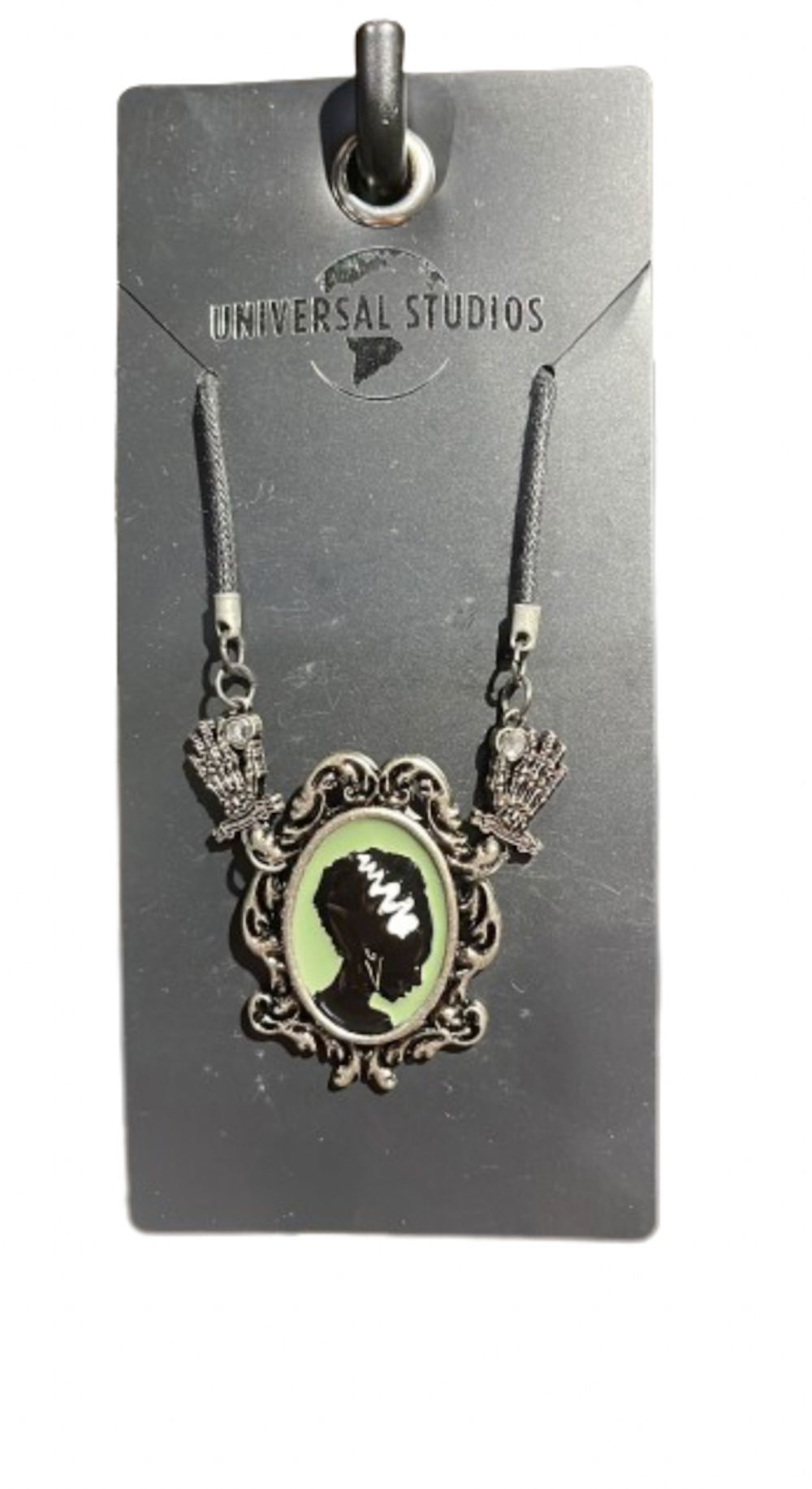 Universal Studios Monsters Bride of Frankenstein Cord Necklace New With Card