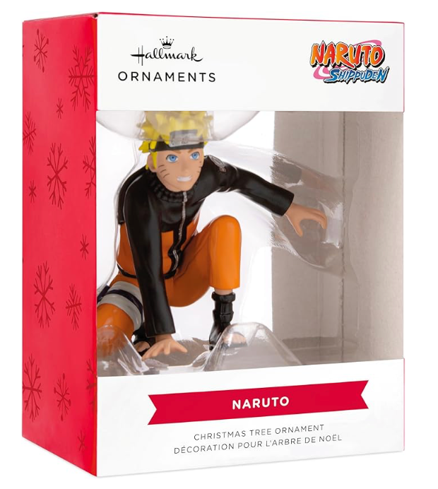Hallmark Naruto: Shippuden Naruto Uzumaki Christmas Ornament New with Box