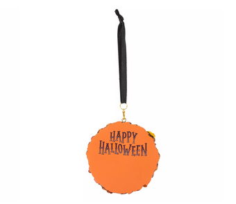 Disney Parks Mickey Pumpkin Jack-o'-Lantern Wreath Halloween Ornament New w Tag