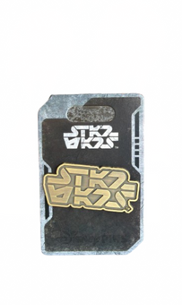 Disney Parks Star Wars May the 4th Logo Aurebesh Metal Pin New with Card