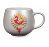 Disney Mickey and Minnie Golden Sun Burst Graphics Satin Finish Coffee Mug New