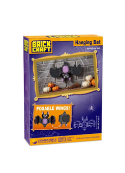 Brickcraft Halloween Hanging Bat Building Kit (150-Piece Set) Toy New With Tag