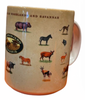 Disney Parks Animal Kingdom Kilimanjaro Safaris Animals Coffee Mug New W Tag