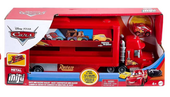 Disney Pixar Cars Mini Racers Mack Transporter Toy New With Box