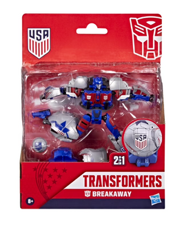 Transformers Toy US Soccer Federation Breakaway Action Figure Robot New with Tag
