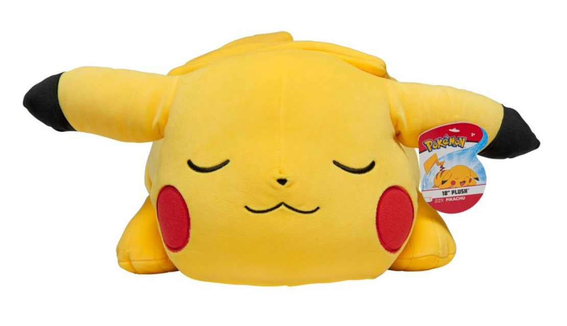 Pokemon Pikachu Sleeping Plush Buddy Toy New with Tag