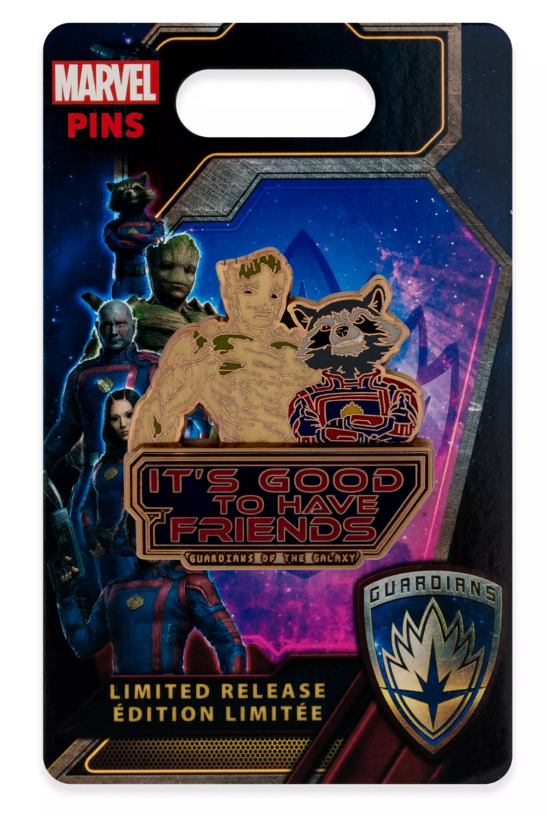 Disney Parks Rocket and Groot Pin – Guardians of the Galaxy Vol. 3 New with Card