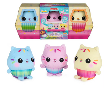 Gabby's Dollhouse Cakey Cousins Plush Toy New With Tag