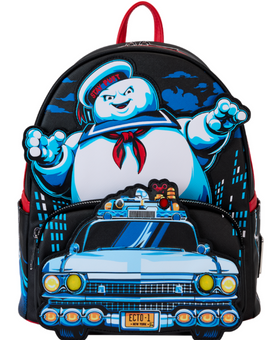 Universal Studios Ghostbusters Stay Puft Ecto-1 Light Mini Backpack New With Tag