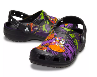 Disney Parks Mickey Mouse & Friends Halloween Clogs Crocs Kids C6 New With Tag
