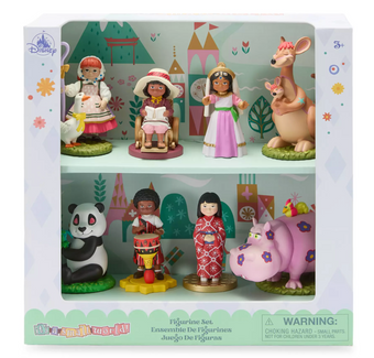 Disney Parks It is a Small World Figure Set Collectible Figurine Set 6 New Box